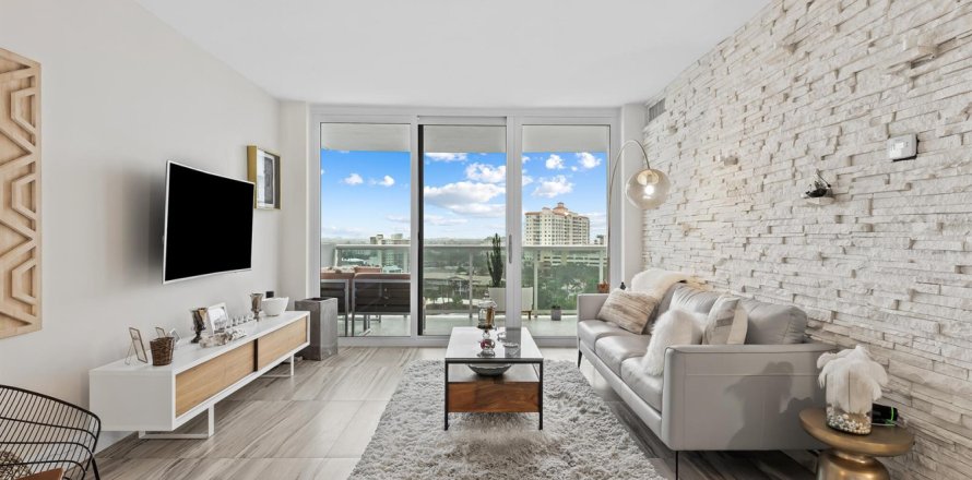 Condo à Fort Lauderdale, Floride, 1 chambre № 2432273