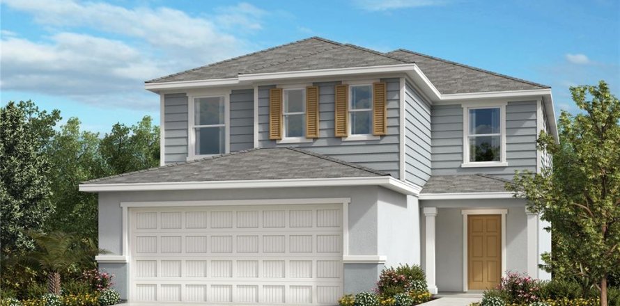 House in Leesburg, Florida 3 bedrooms, 221.57 sq.m. № 1872763