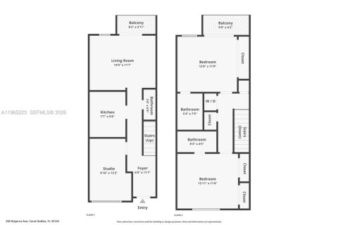 Copropriété à vendre à Coral Gables, Floride: 2 chambres, 100.98 m2 № 2027084 - photo 18