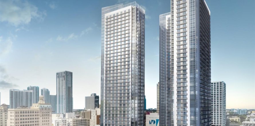 Condo à Miami, Floride, 3 pièces № 2175734