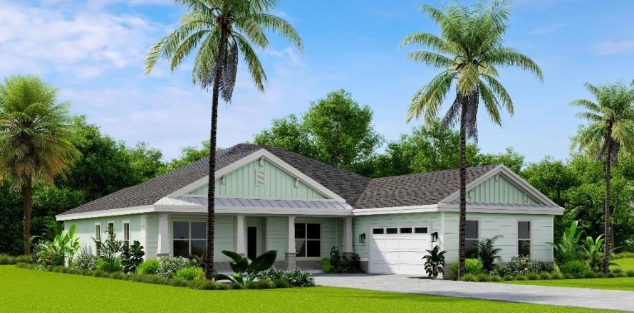 House in Palm Coast, Florida 3 bedrooms, 220.64 sq.m. № 1680481
