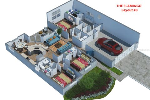 Casa en venta en Lakeland, Florida, 3 dormitorios, 137.31 m2 № 1773529 - foto 2