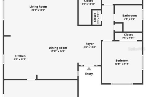 Villa ou maison à vendre à New Port Richey, Floride: 2 chambres, 128.86 m2 № 2400169 - photo 5
