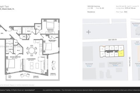 Condo in Miami, Florida, 3 bedrooms  № 2014633 - photo 2