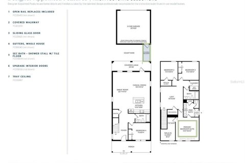 House in Apopka, Florida 4 bedrooms, 199.09 sq.m. № 1883164 - photo 2