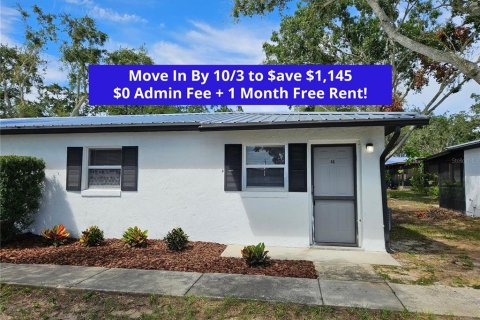 Appartement à louer à Lake Wales, Floride: 1 chambre, 56.86 m2 № 1903417 - photo 1