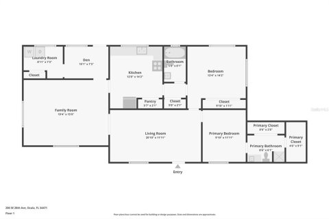House in Ocala, Florida 2 bedrooms, 143.44 sq.m. № 2396243 - photo 25