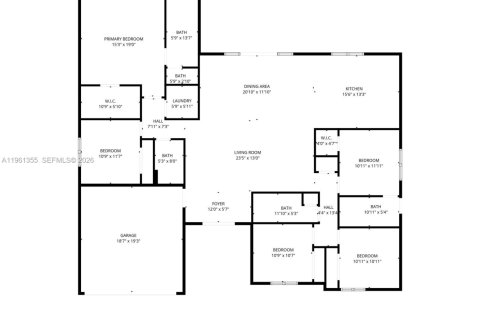 Casa en venta en Cutler Bay, Florida, 5 dormitorios, 224.82 m2 № 2023914 - foto 22