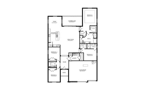 House floor plan «House», 4 bedrooms in Bella Lago