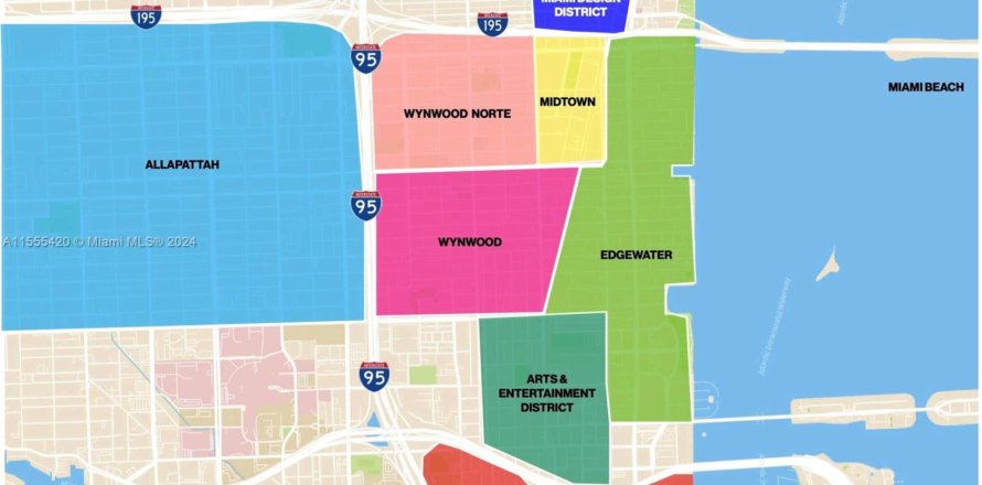 Oficina en Miami, Florida № 1076870