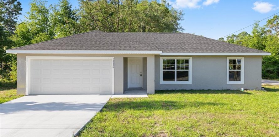 House in Dunnellon, Florida 3 bedrooms, 101.17 sq.m. № 1824588