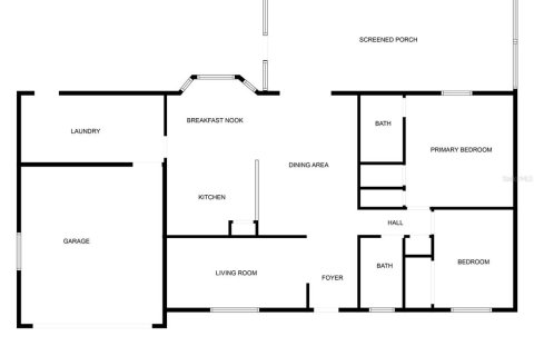 House in Deltona, Florida 2 bedrooms, 122.63 sq.m. № 1883559 - photo 4