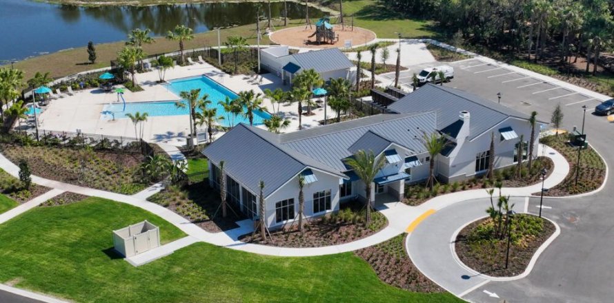 Isle of Bayview sobre plano en Parrish, Florida № 567714