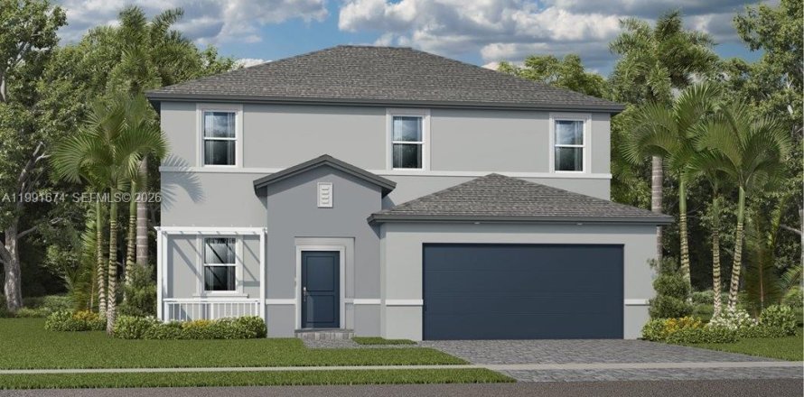 Дом в Хомстед, Флорида 5 спален, 247.58м2 № 2052293