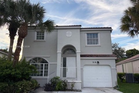 Villa ou maison à Pembroke Pines, Floride 3 chambres, 158.77 m2 № 2009306