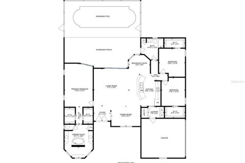 Купить виллу или дом в Бруксвилл, Флорида 6 комнат, 207.45м2, № 1909039 - фото 9