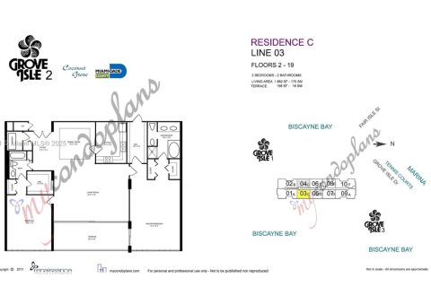 Copropriété à vendre à Miami, Floride: 2 chambres, 174.84 m2 № 1897650 - photo 20