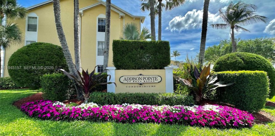 Кондоминиум с 1 спальней в Бока-Ратон, Флорида № 2001498