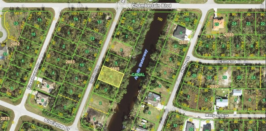 Terrain à Port Charlotte, Floride № 2195114