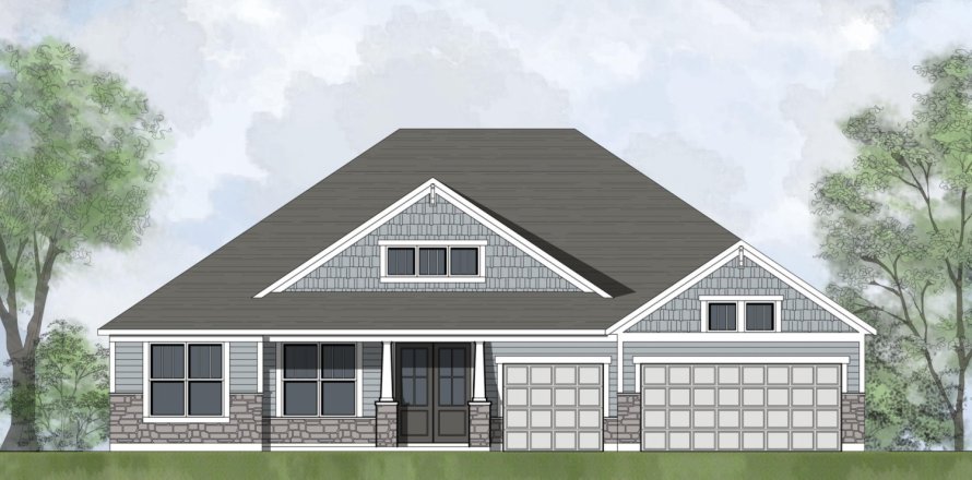 House in Saint Augustine, Florida 4 bedrooms, 272.58 sq.m. № 801764