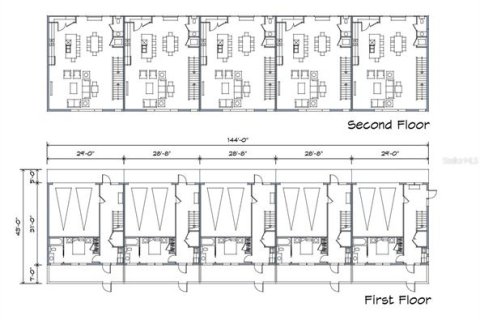 Immobilier commercial à vendre à Tampa, Floride: 681.25 m2 № 1882975 - photo 10