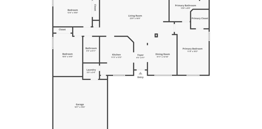 Villa ou maison à Palm Coast, Floride 3 chambres, 148.83 m2 № 1787454