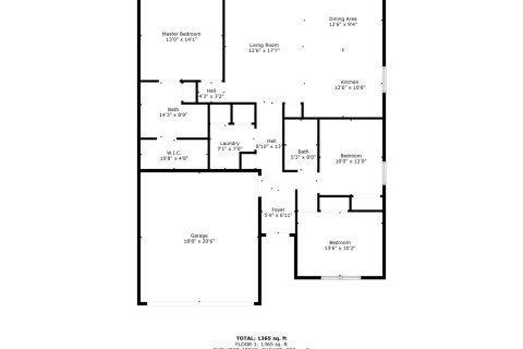 House in Palm Coast, Florida 3 bedrooms, 137.22 sq.m. № 1682015 - photo 5