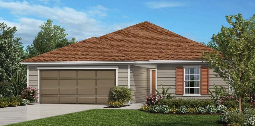 Дом в Panther Creek by KB Home в Джэксонвилл, Флорида 4 комнаты, 186м2 № 429862