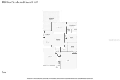Villa ou maison à louer à Land O' Lakes, Floride: 3 chambres, 149.57 m2 № 2117018 - photo 2