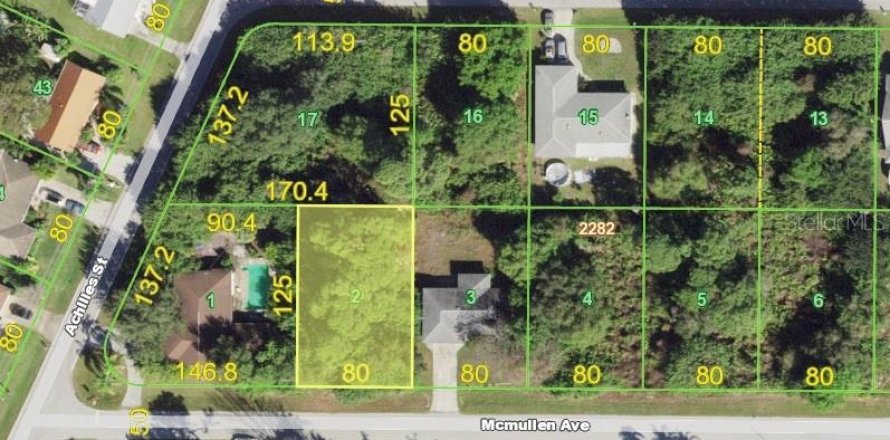Land in Port Charlotte, Florida № 2162810