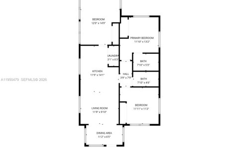 Снять в аренду виллу или дом в Тампа, Флорида 2 спальни, 93.55м2, № 2027815 - фото 23