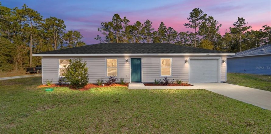 House in Dunnellon, Florida 3 bedrooms, 98.29 sq.m. № 1847252