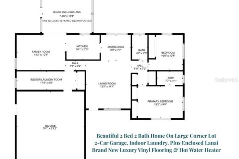 House in Palm Harbor, Florida 2 bedrooms, 123.56 sq.m. № 1653877 - photo 12