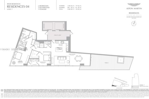 Condominio en alquiler en Miami, Florida, 2 dormitorios, 146.97 m2 № 2026451 - foto 24