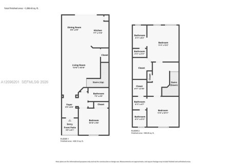 Touwnhouse à louer à Miami, Floride: 3 chambres, 132.48 m2 № 2386856 - photo 22