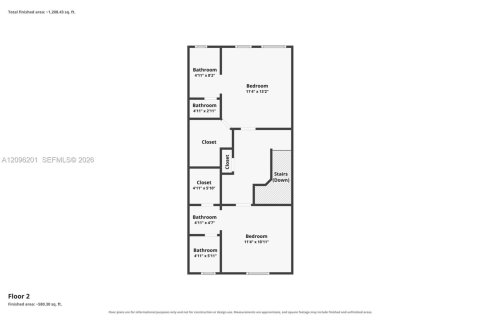 Touwnhouse à louer à Miami, Floride: 3 chambres, 132.48 m2 № 2386856 - photo 20