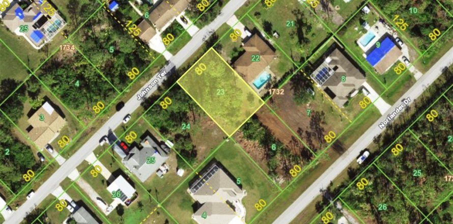 Land in Port Charlotte, Florida № 2160451