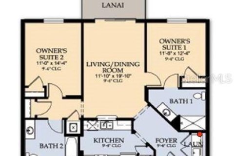 Copropriété à vendre à Orlando, Floride: 2 chambres, 103.31 m2 № 2323177 - photo 5