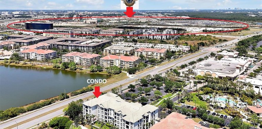 Condo à Orlando, Floride, 2 chambres  № 2323177