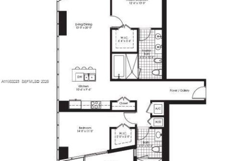 Copropriété à louer à Miami, Floride: 2 chambres, 123.28 m2 № 2029293 - photo 6