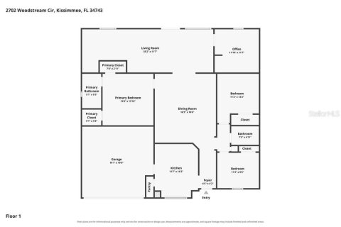 House in Kissimmee, Florida 3 bedrooms, 164.9 sq.m. № 2385802 - photo 2