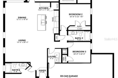 House in Ocala, Florida 4 bedrooms, 184.88 sq.m. № 2098327 - photo 5