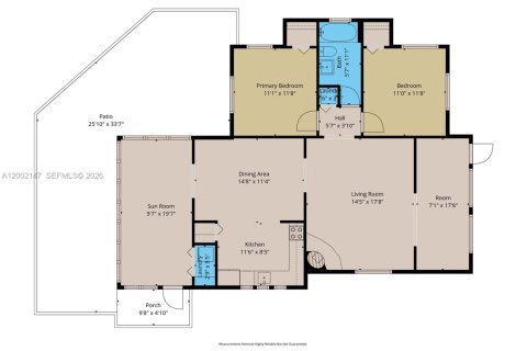 House in Miami, Florida 2 bedrooms, 148.64 sq.m. № 2067562 - photo 18