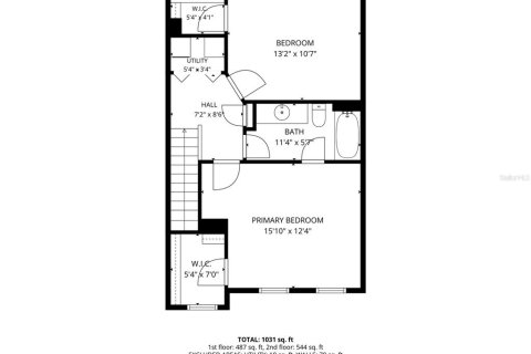 Townhouse in Tampa, Florida 2 bedrooms, 106.47 sq.m. № 2237388 - photo 20