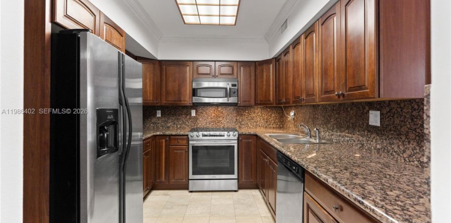 Кондоминиум с 1 спальней в Авентура, Флорида № 2044815