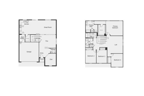 House floor plan «House», 4 bedrooms in Sawgrass Lakes II