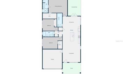 House in Saint Petersburg, Florida 3 bedrooms, 162.02 sq.m. № 2238115 - photo 27