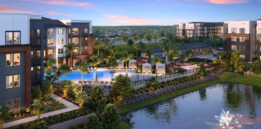 Apartamento en Palm Harbor, Florida 3 dormitorios, 130.43 m2 № 1900225