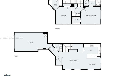 Купить таунхаус в Ривьера-Бич, Флорида 2 спальни, 111.39м2, № 1964001 - фото 7