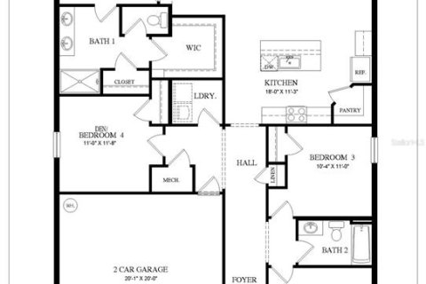 Villa ou maison à vendre à Punta Gorda, Floride: 4 chambres, 169.83 m2 № 2226786 - photo 13
